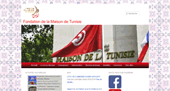 Desktop Screenshot of maisondelatunisie.org