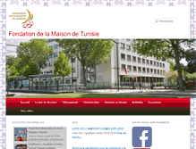 Tablet Screenshot of maisondelatunisie.org